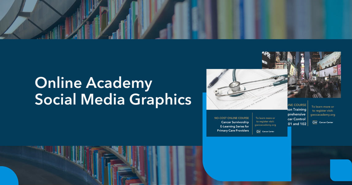 Online Academy Social Media Graphics