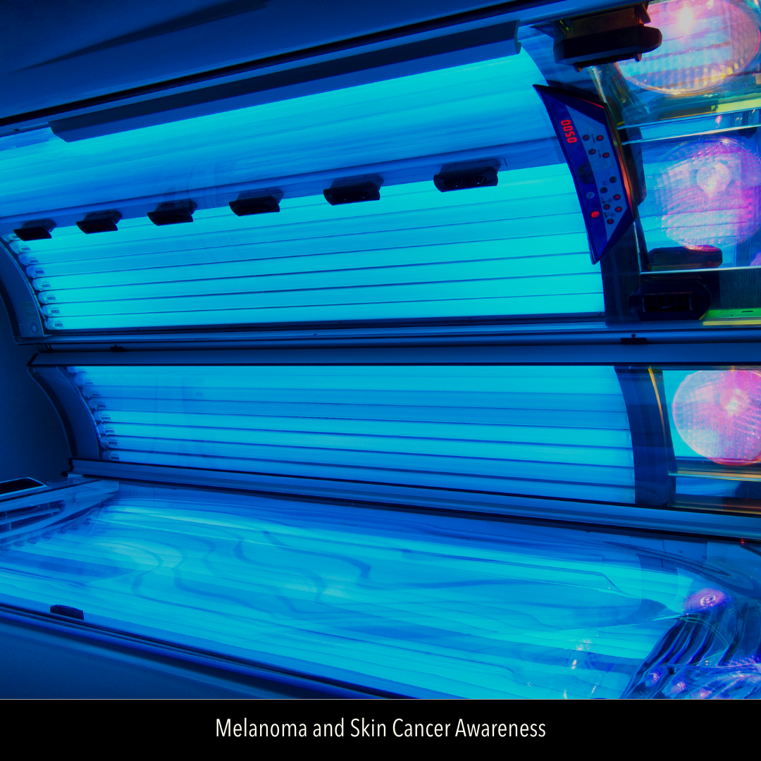 Image of indoor tanning bed