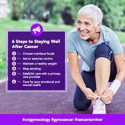 6 tips to staying well after cancer