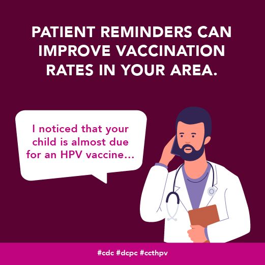 Using recall/reminder activities to boost vaccination rates