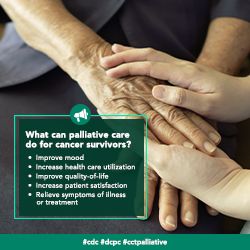What can palliative care do for cancer survivors?