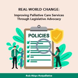 Improving palliative care services through legislative advocacy
