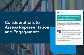Considerations to Assess Representation and Engagement